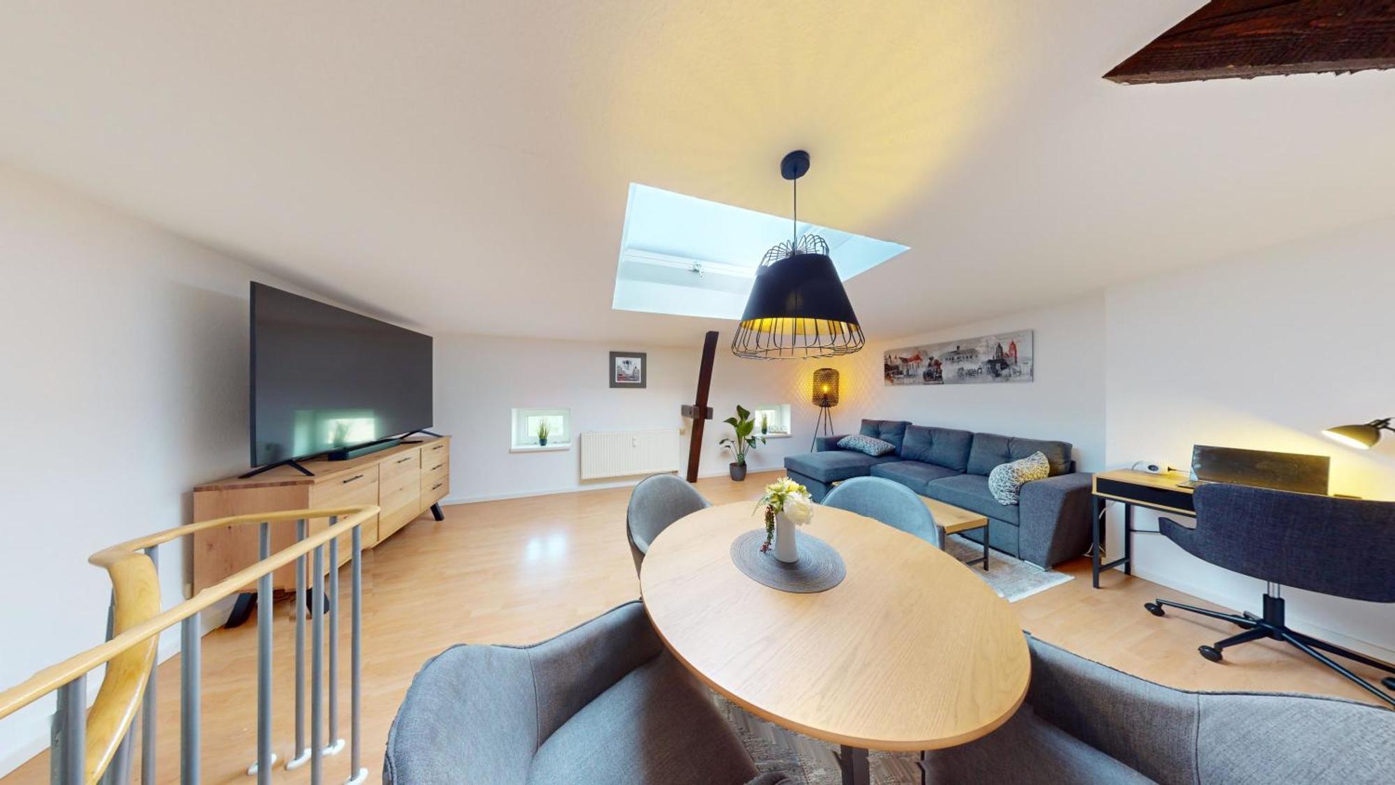 Sweethome - Luxus Apartment Auf 2 Etagen 마그데부르크 외부 사진