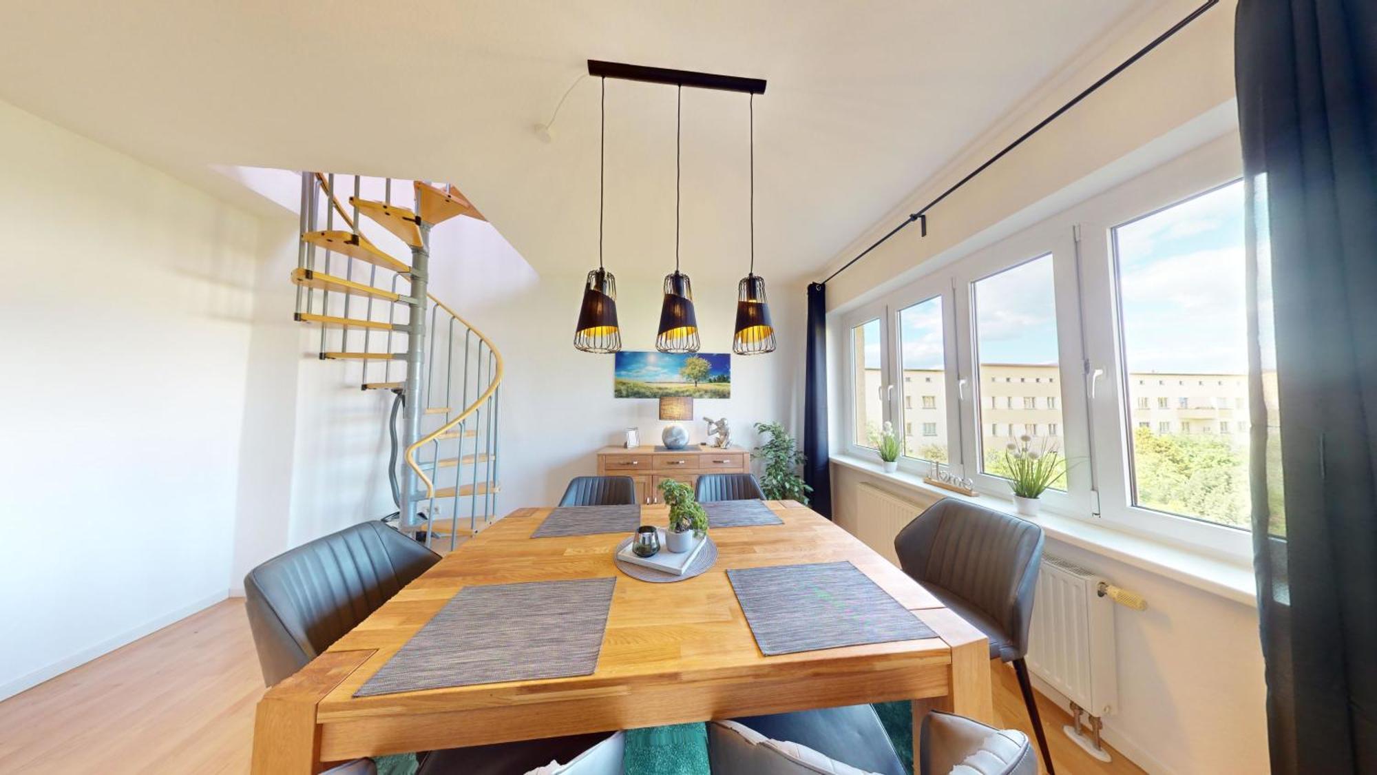 Sweethome - Luxus Apartment Auf 2 Etagen 마그데부르크 외부 사진